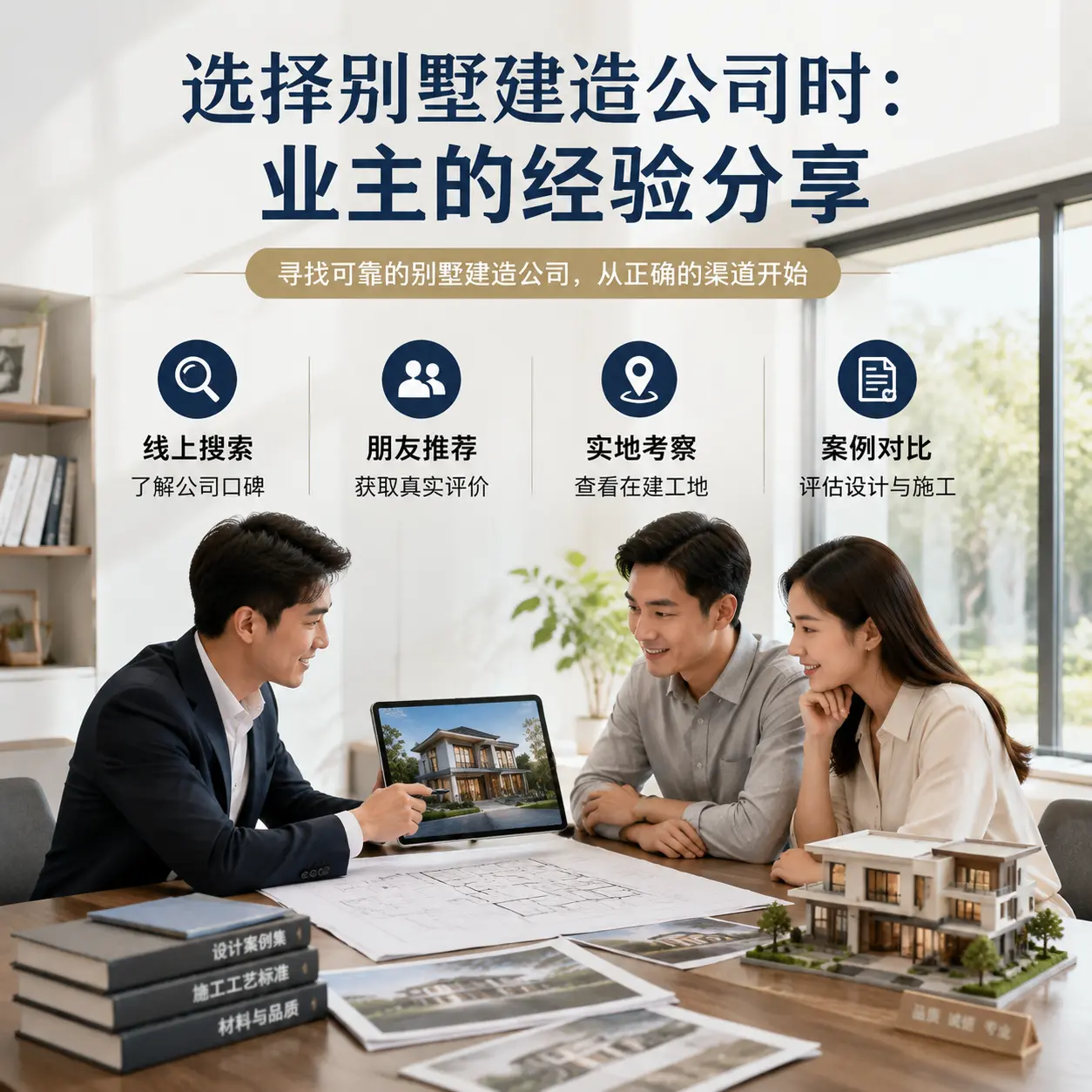 选择别墅建造公司时: 湄潭 业主的经验分享