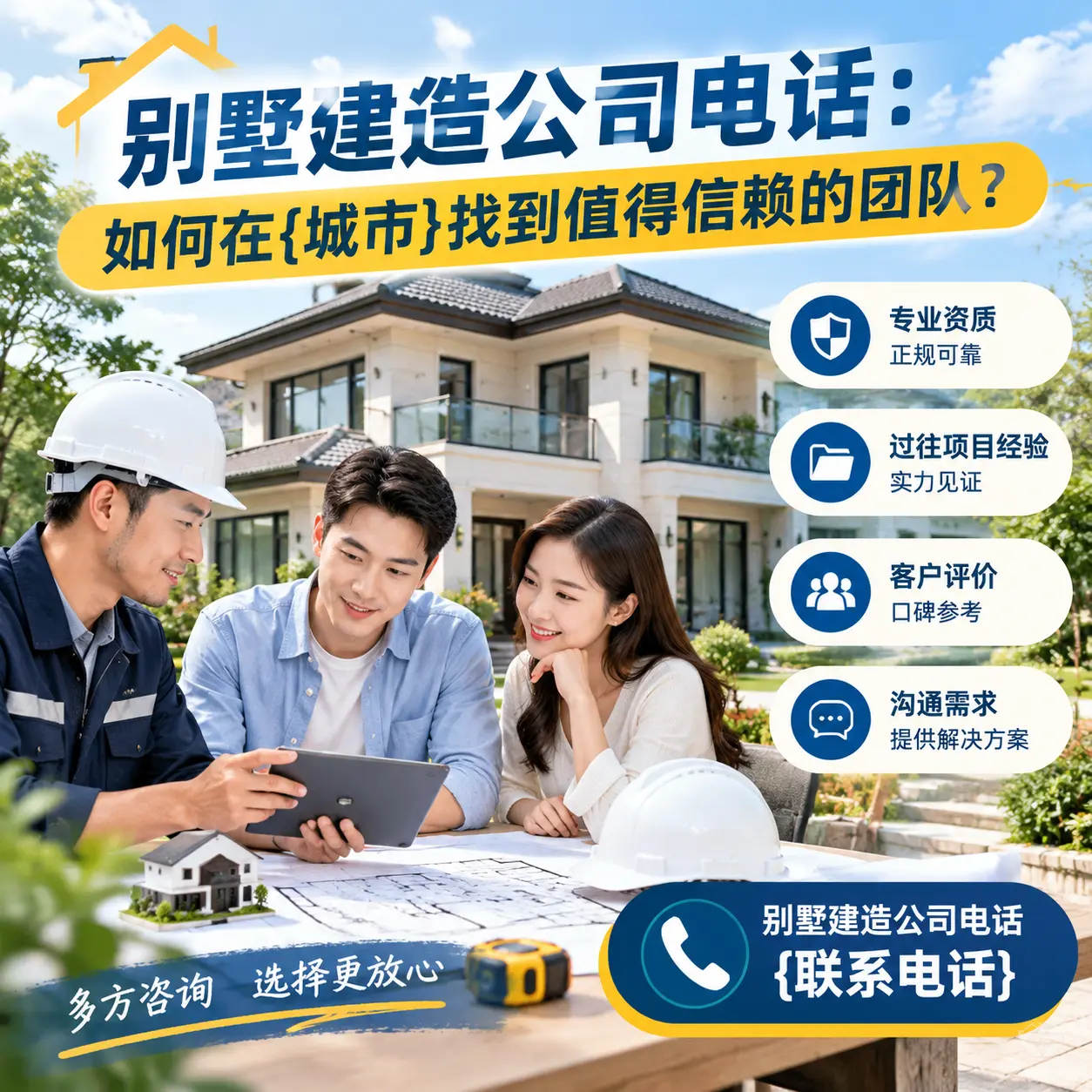 别墅建造公司电话:如何在湄潭找到值得信赖的团队?