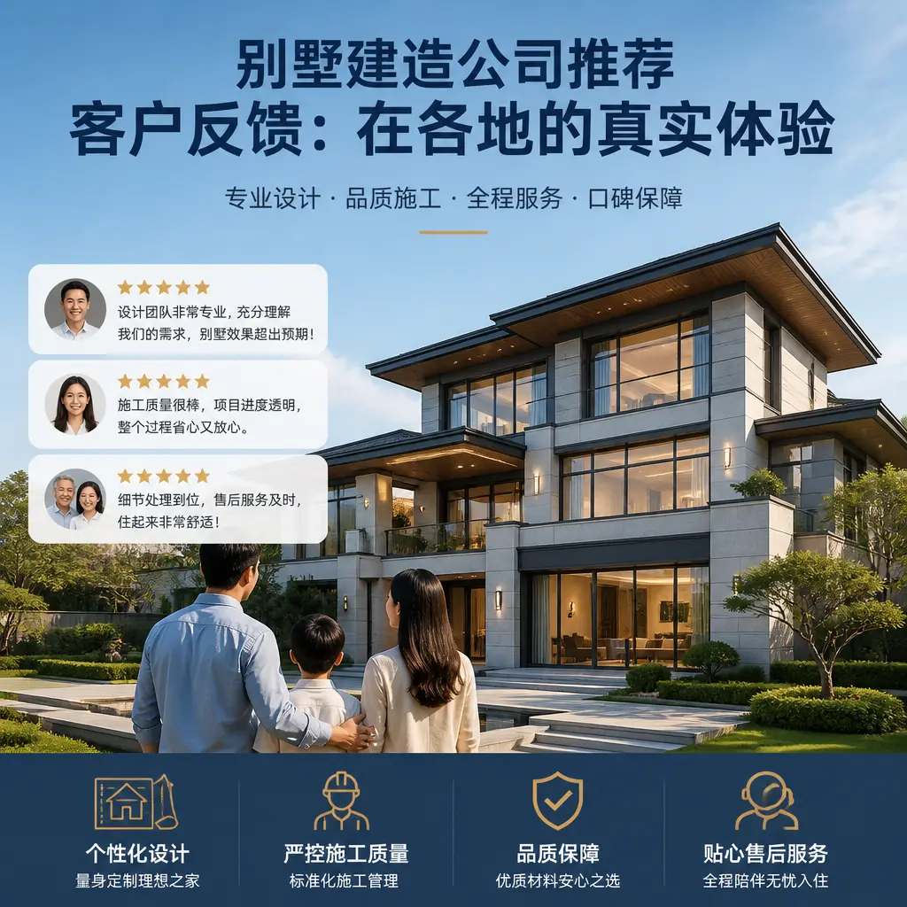 别墅建造公司推荐的客户反馈：在 湄潭 的真实体验