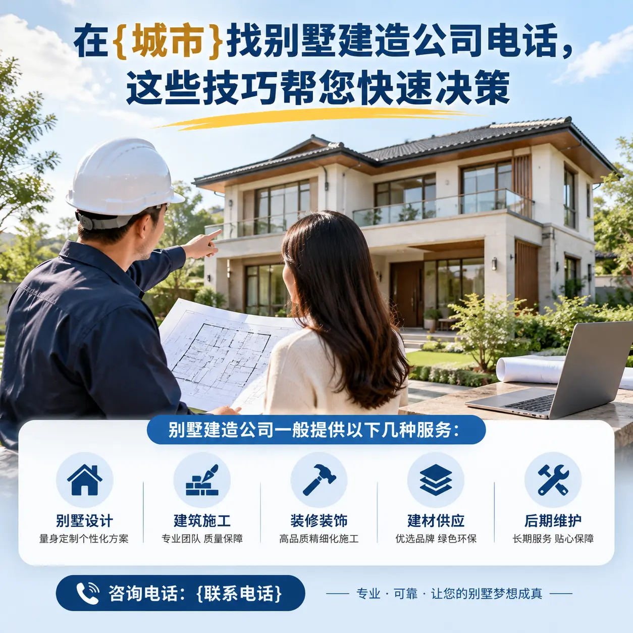 在湄潭找别墅建造公司电话,这些技巧帮您快速决策