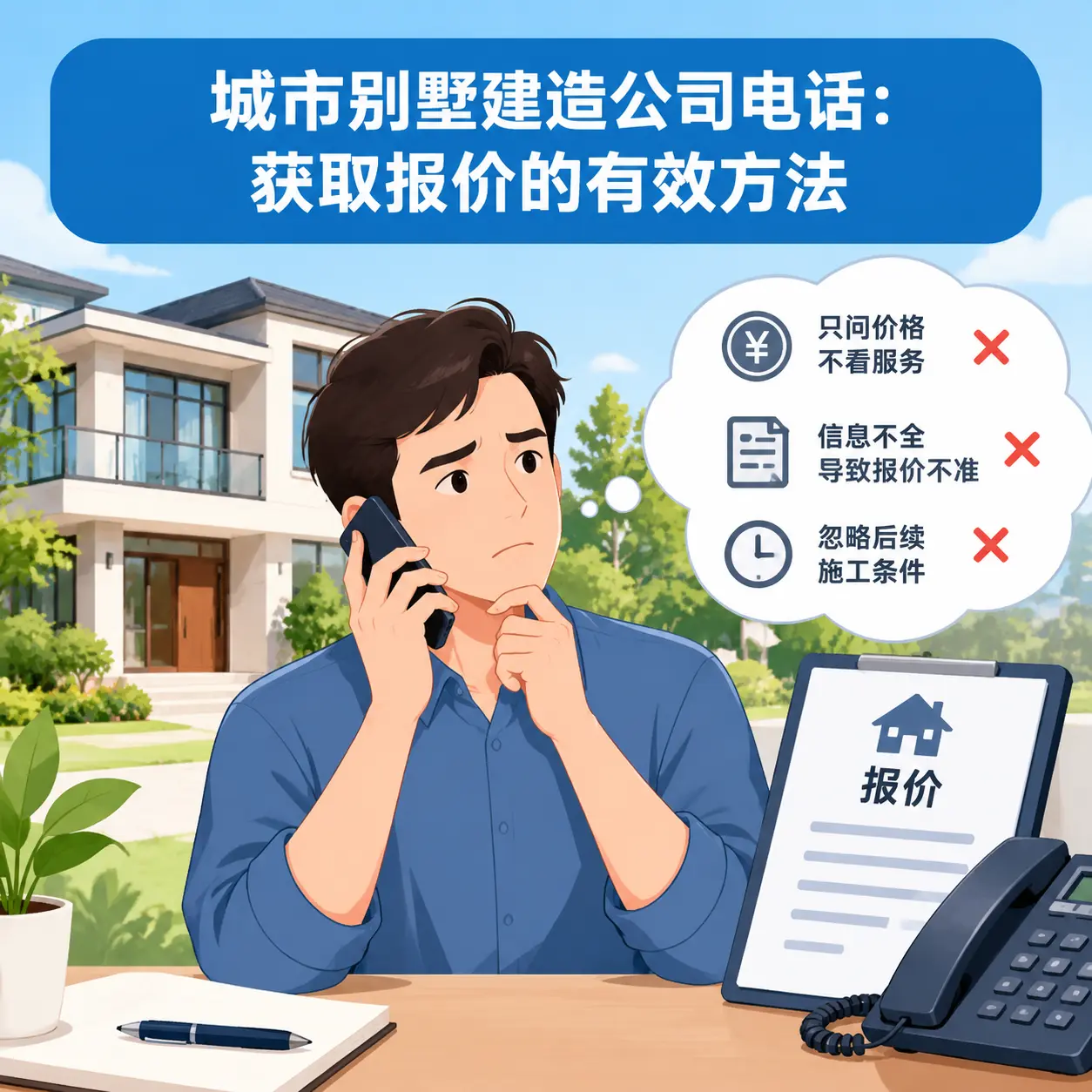 湄潭别墅建造公司电话：获取报价的有效方法