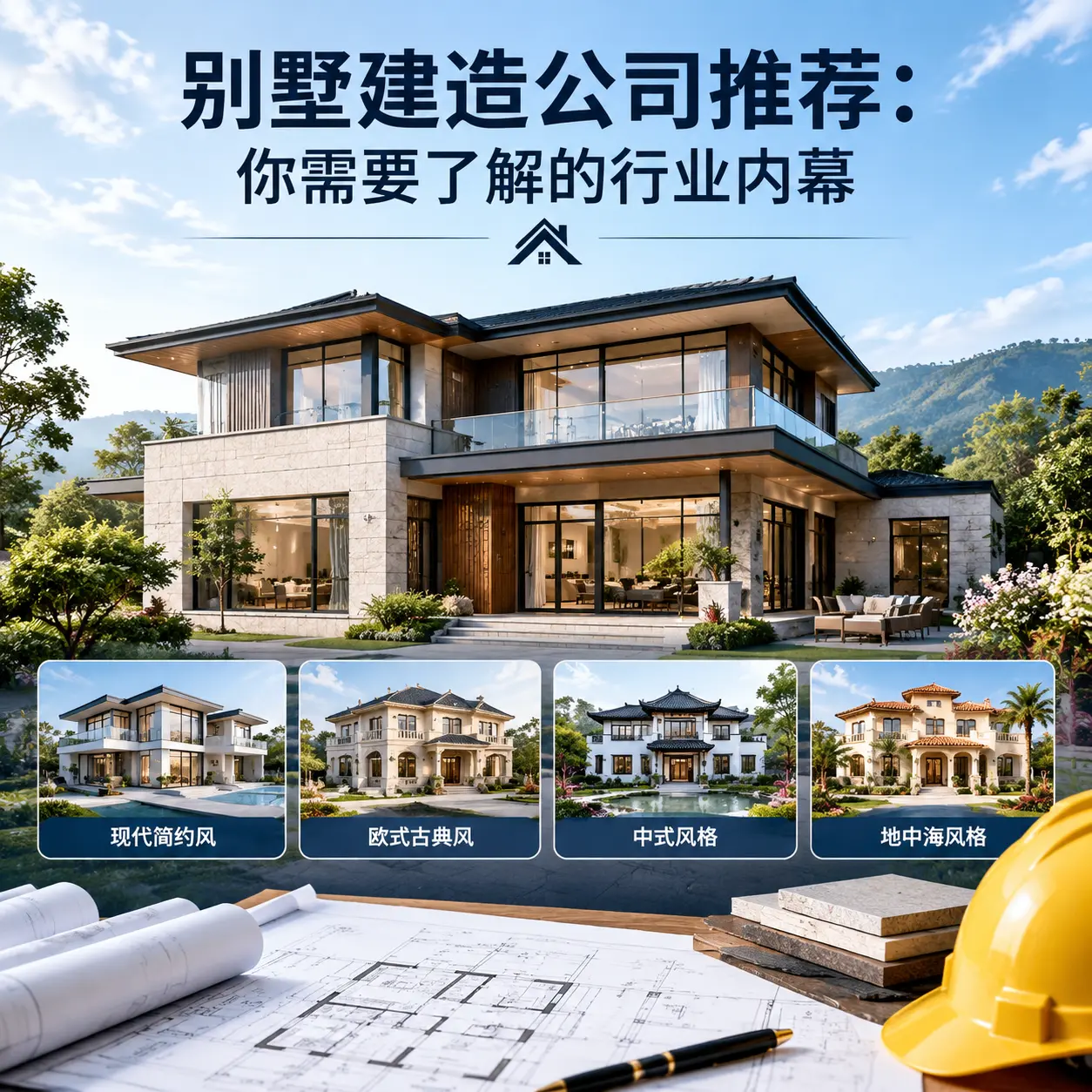湄潭 别墅建造公司推荐:你需要了解的行业内幕